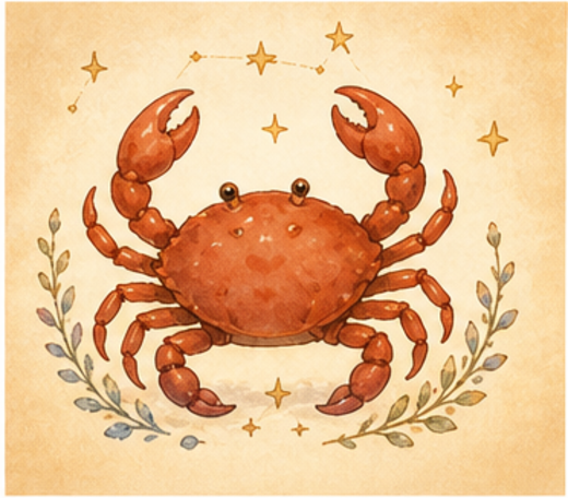 蟹座の蟹イラスト